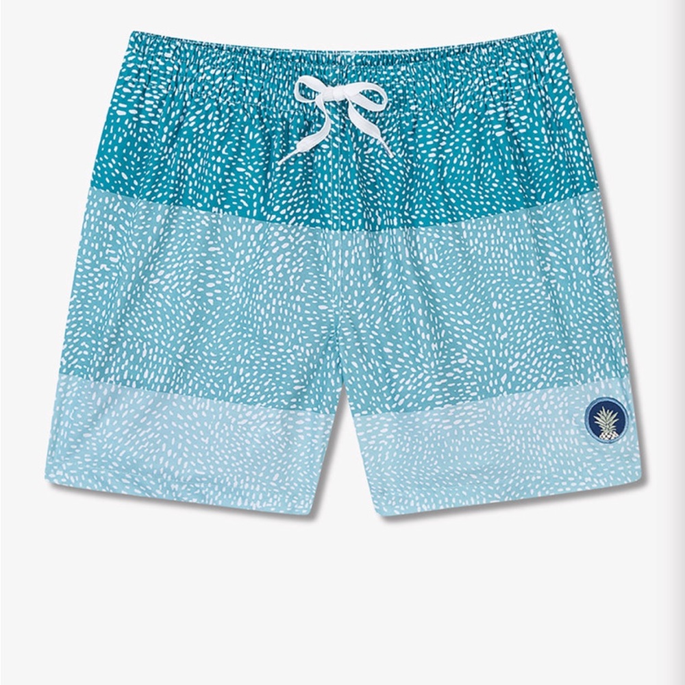 Chubbies NWT men’s The Whale Sharks classic swim trunks. Size L